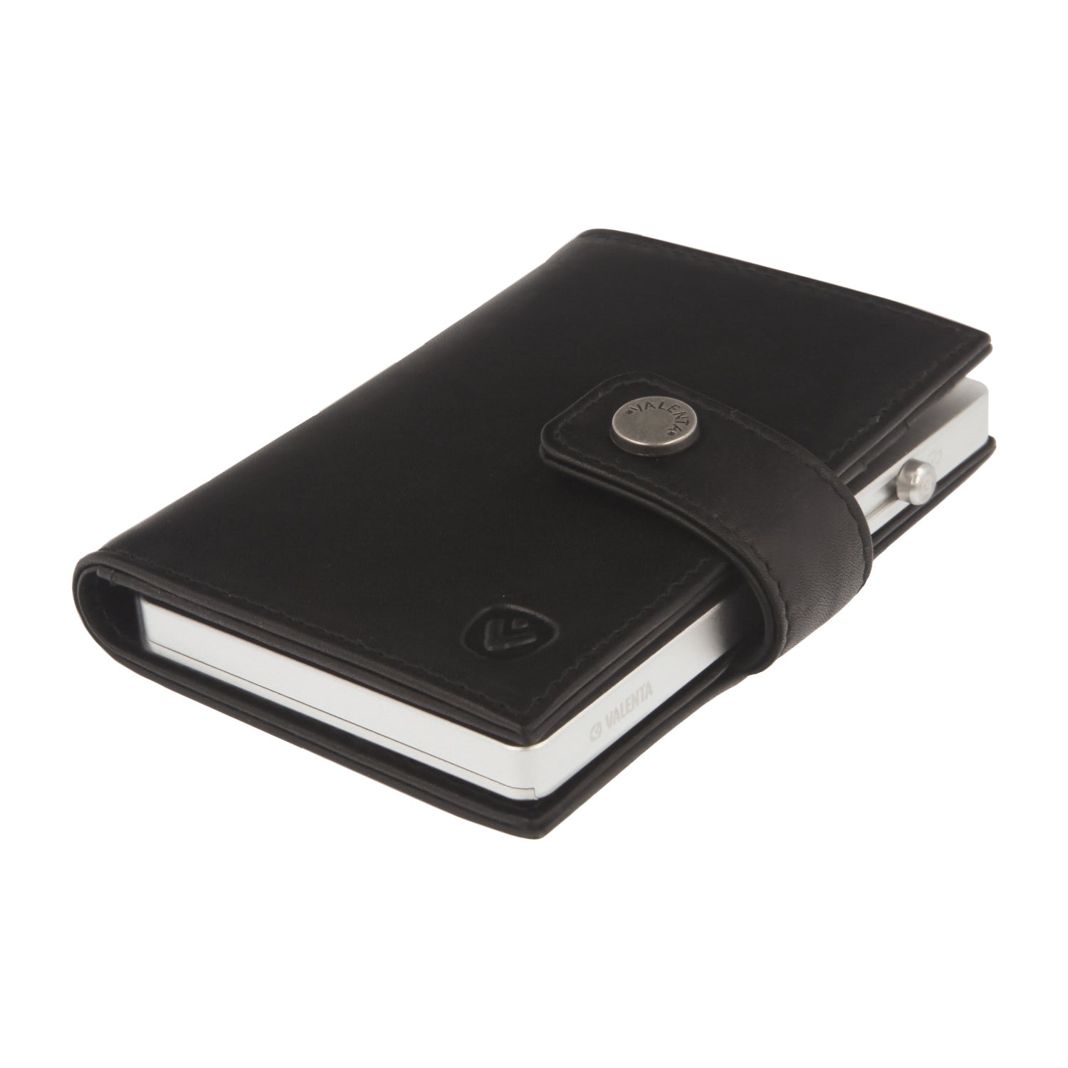 Cardprotector Thin Silver + Card Wallet Standard Black