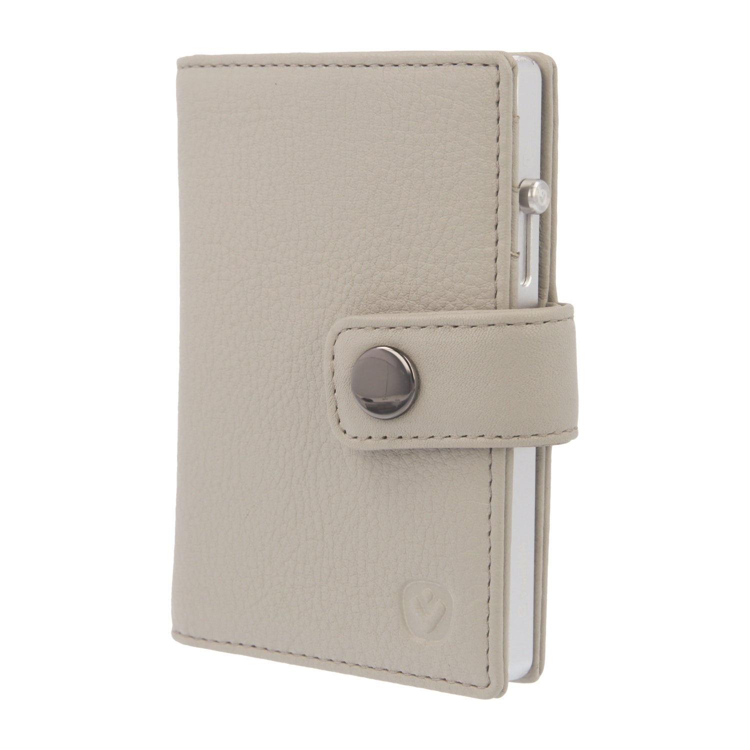 Cardprotector Thin Silver + Card Wallet Standard Off-White