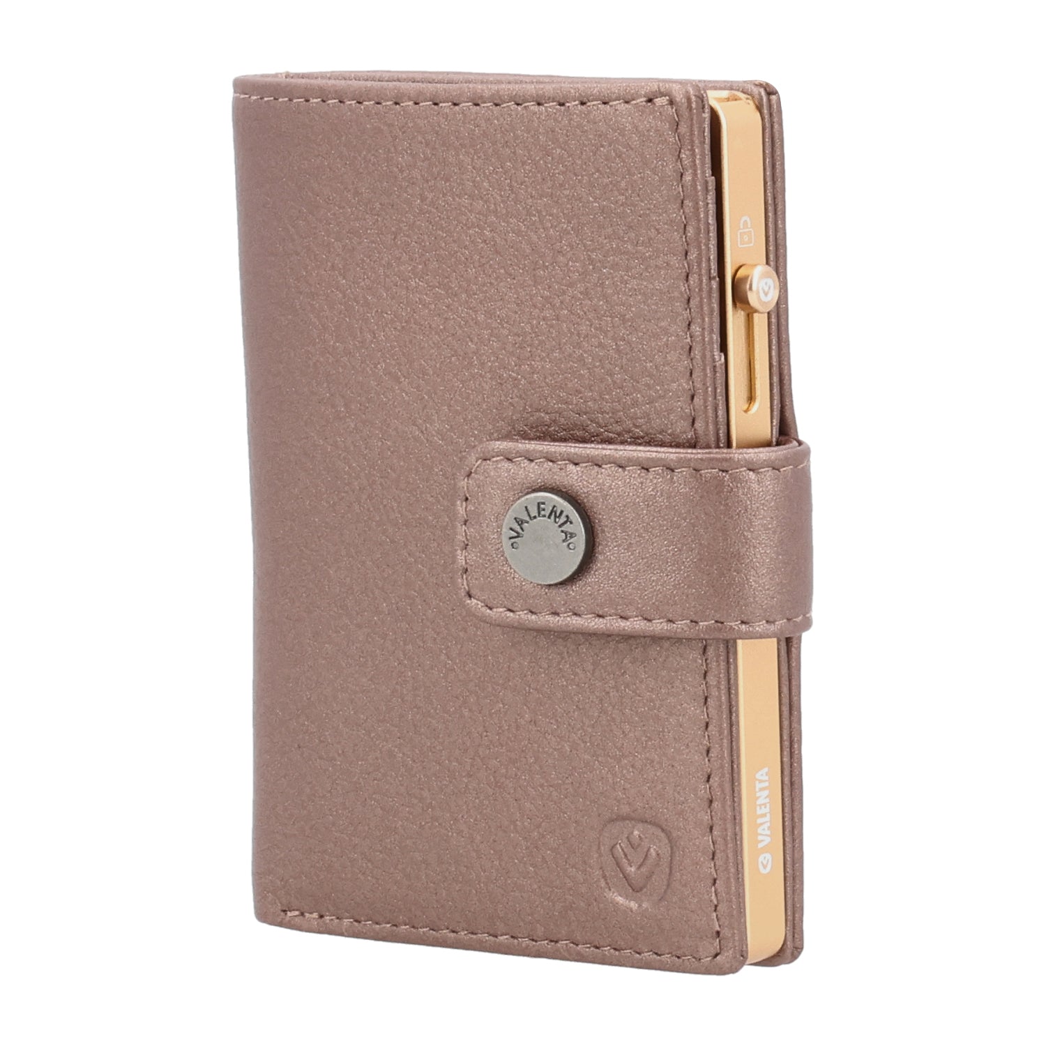 Cardprotector Thin Soft Gold + Card Wallet Luxe Metallic Copper