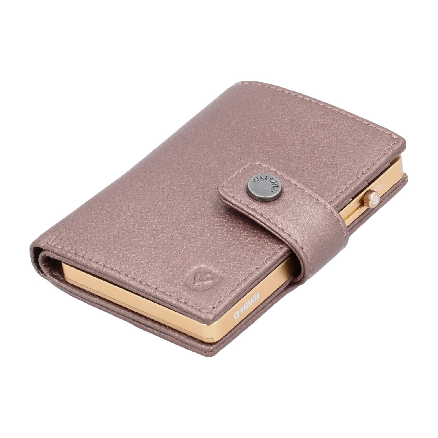 Cardprotector Thin Soft Gold + Card Wallet Luxe Metallic Copper