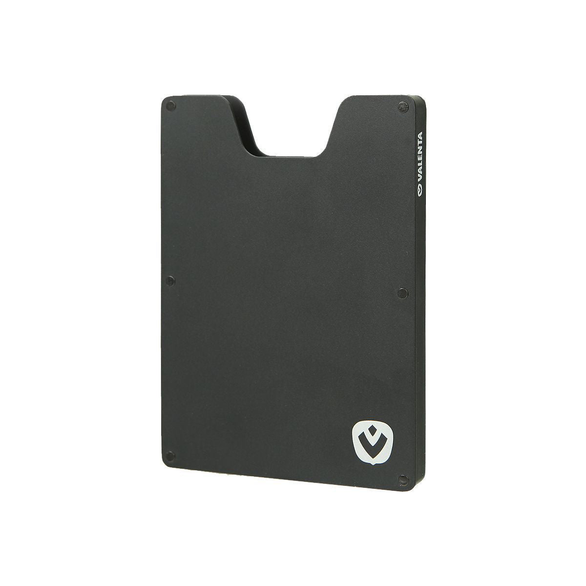 Card Case Aluminium Black - valenta.com