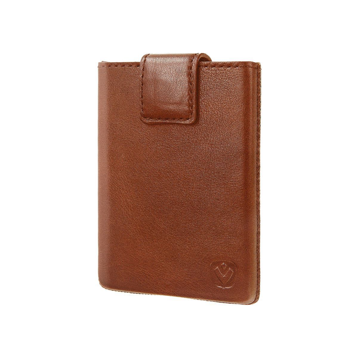 Card Case Pocket Luxe Cognac