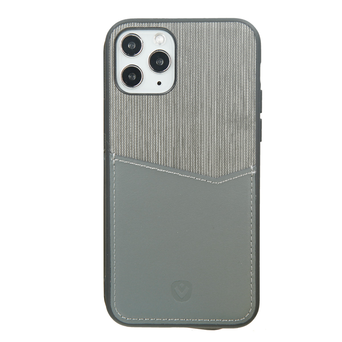 Back Cover Kaarthouder Grijs iPhone 11 Pro/X - valenta.com