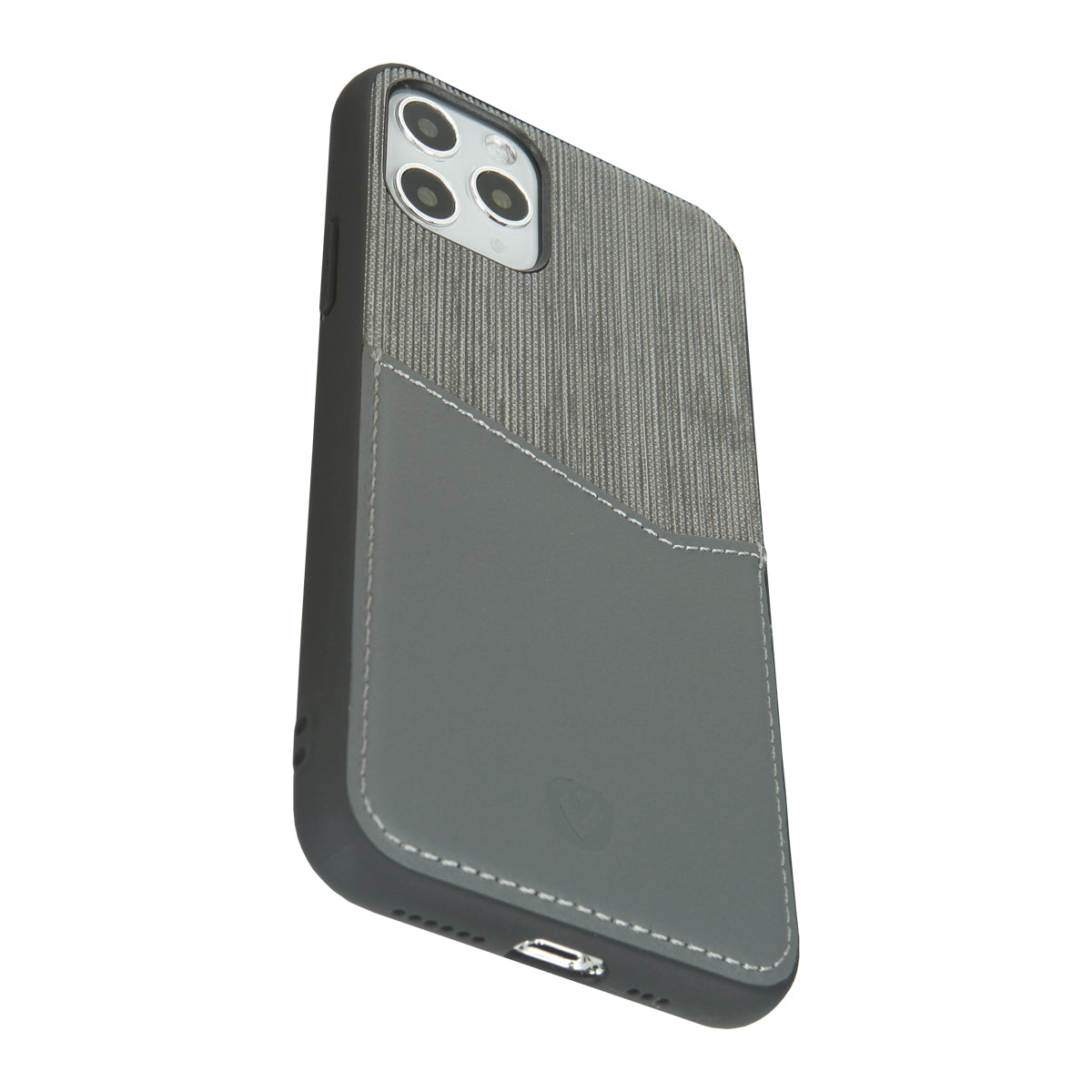 Back Cover Kaarthouder Grijs iPhone 11 Pro/X - valenta.com