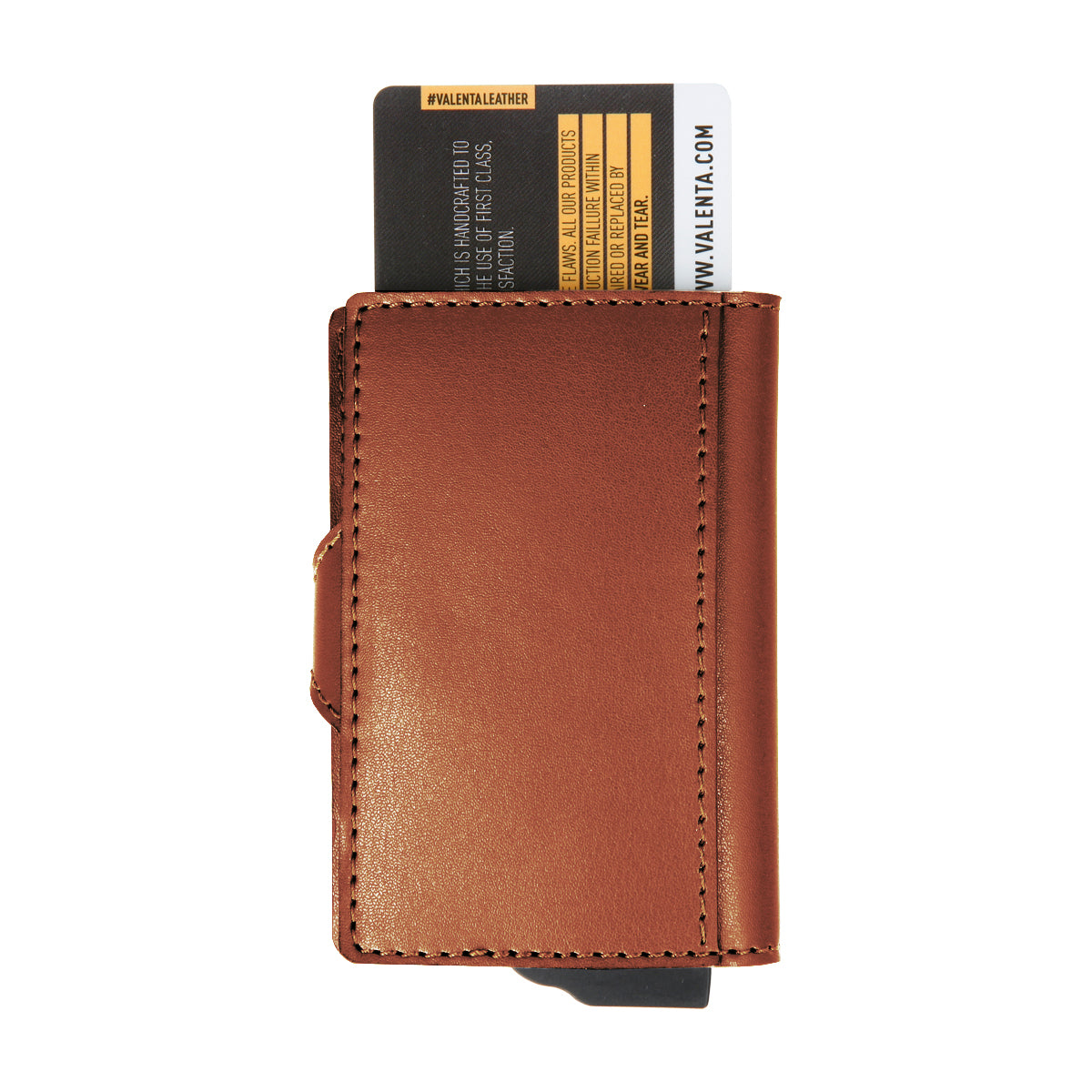 Card Case Plus Wallet Brown