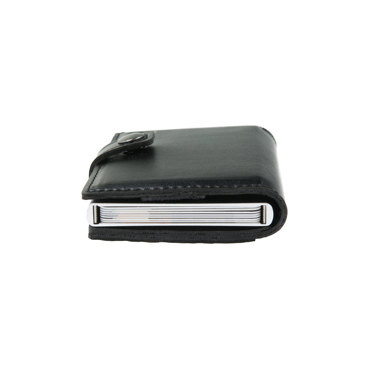 Card Case Plus Essential Wallet Black PU - valenta.com