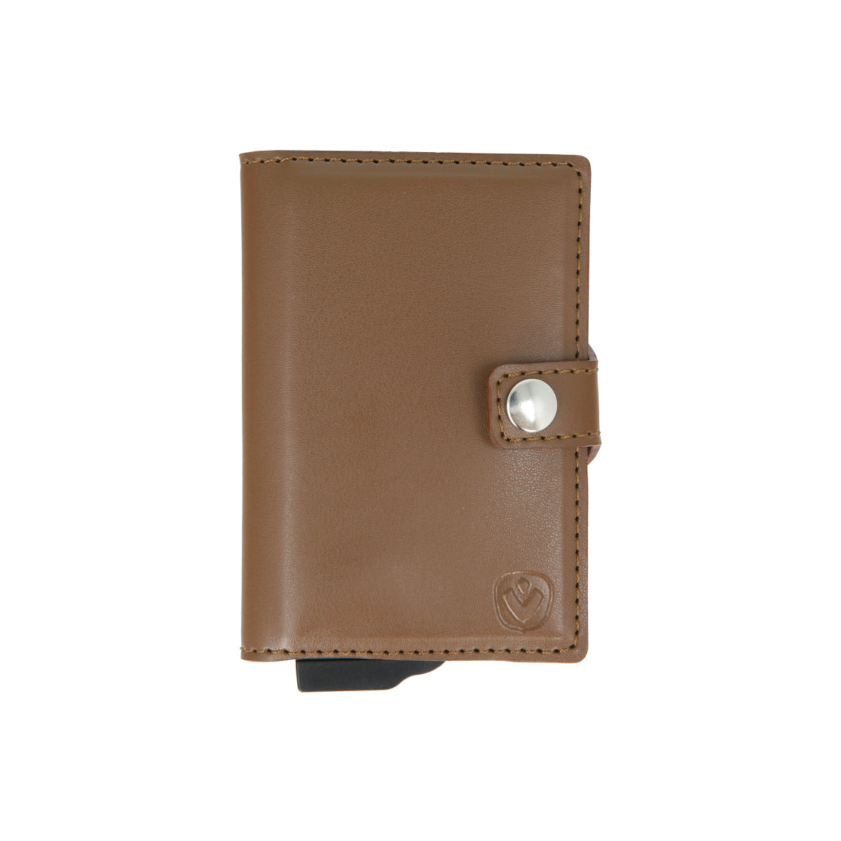Card Case Plus Essential Wallet Brown PU - valenta.com