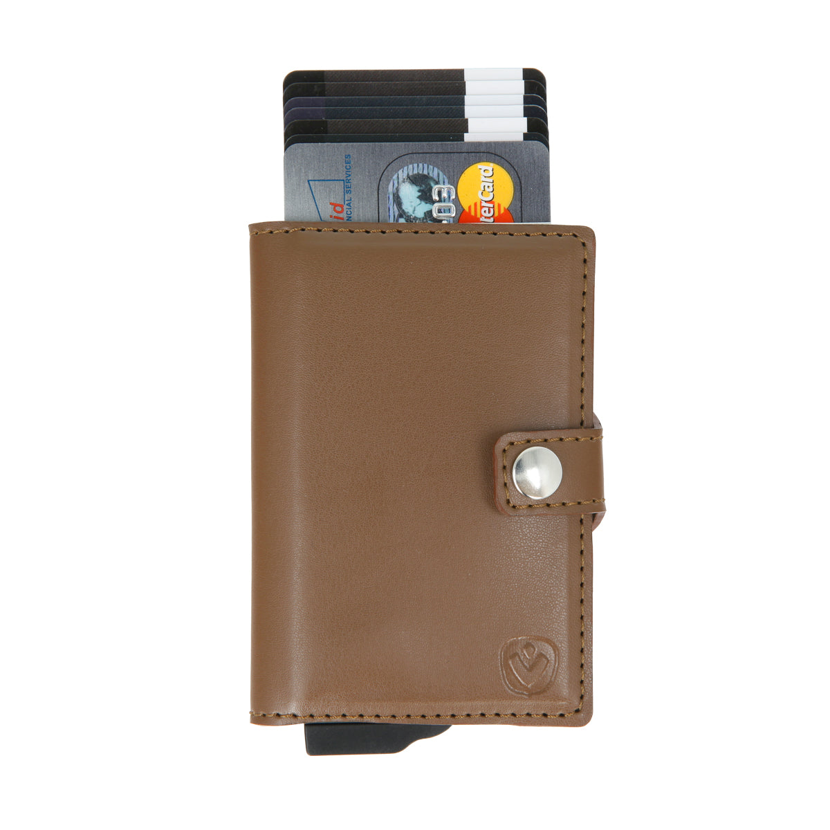 Kartenetui Plus Essential Wallet Braun PU