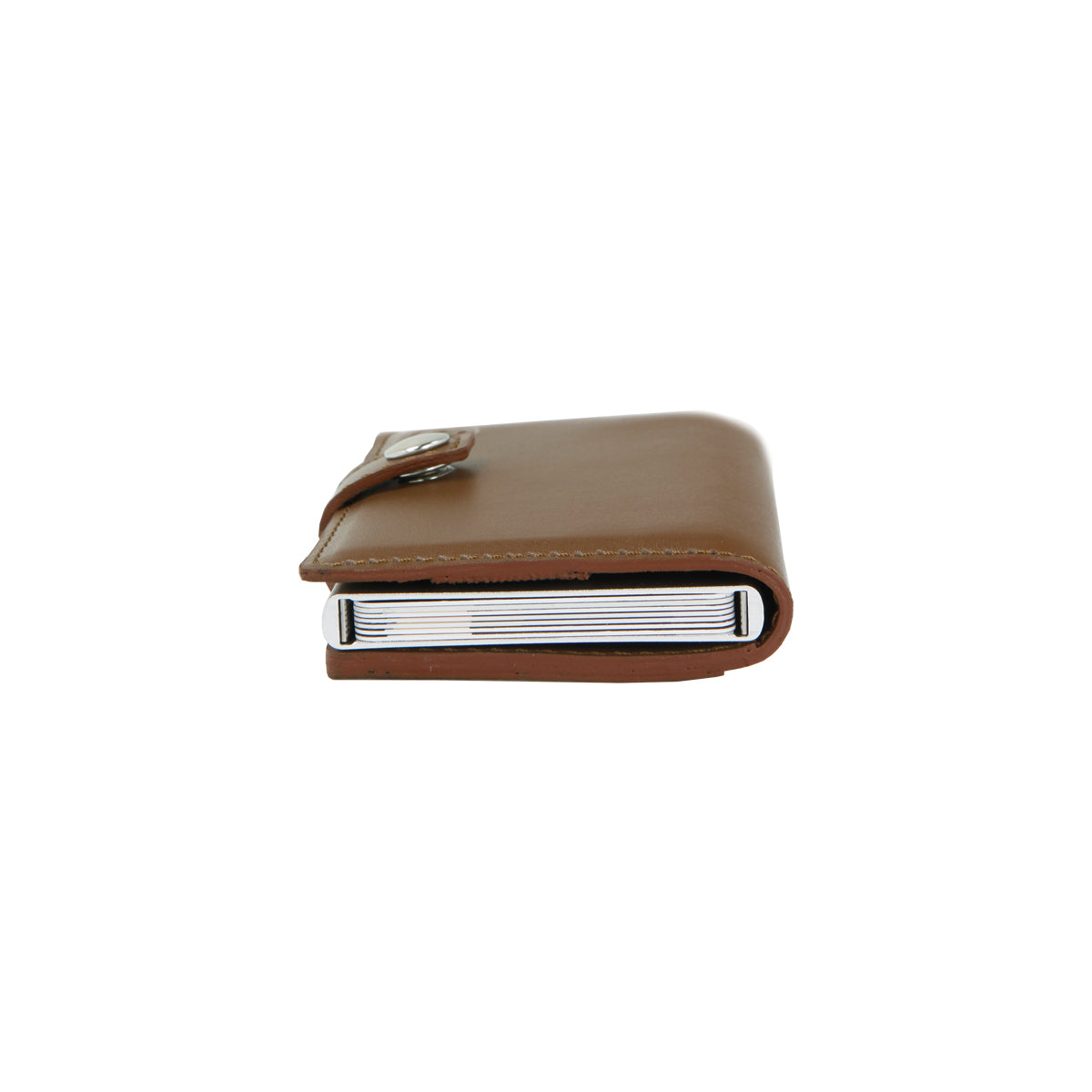 Card Case Plus Essential Wallet Brown PU - valenta.com