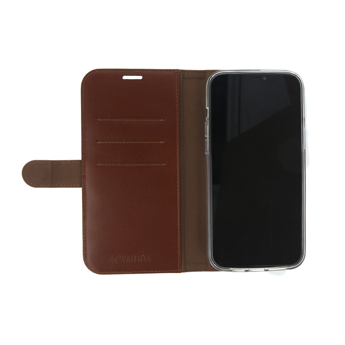 Book Case Classic Brown iPhone 12 Pro Max - valenta.com