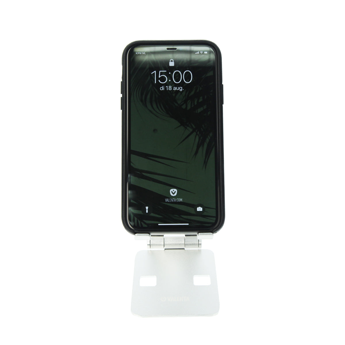 Phone Holder Foldable Alu Silver