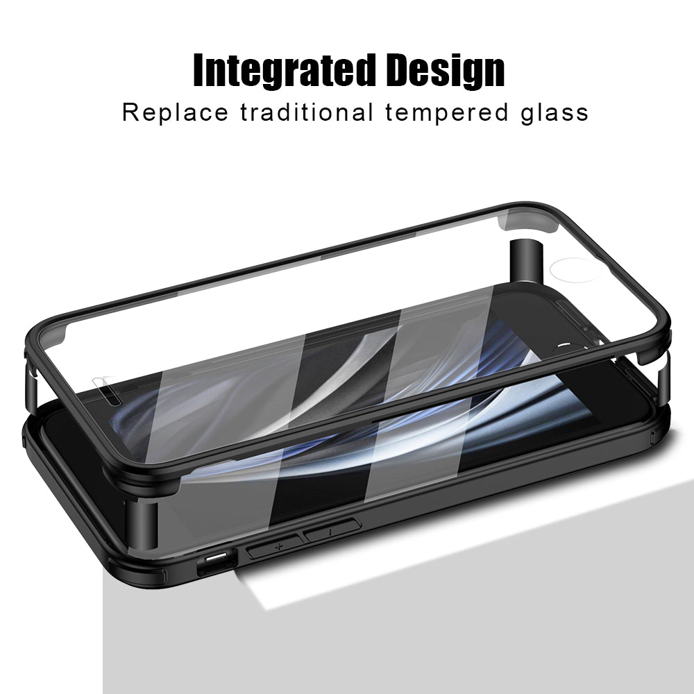 Full Cover Tempered Glass Zwart iPhone SE 2020/2022/8 - valenta.com