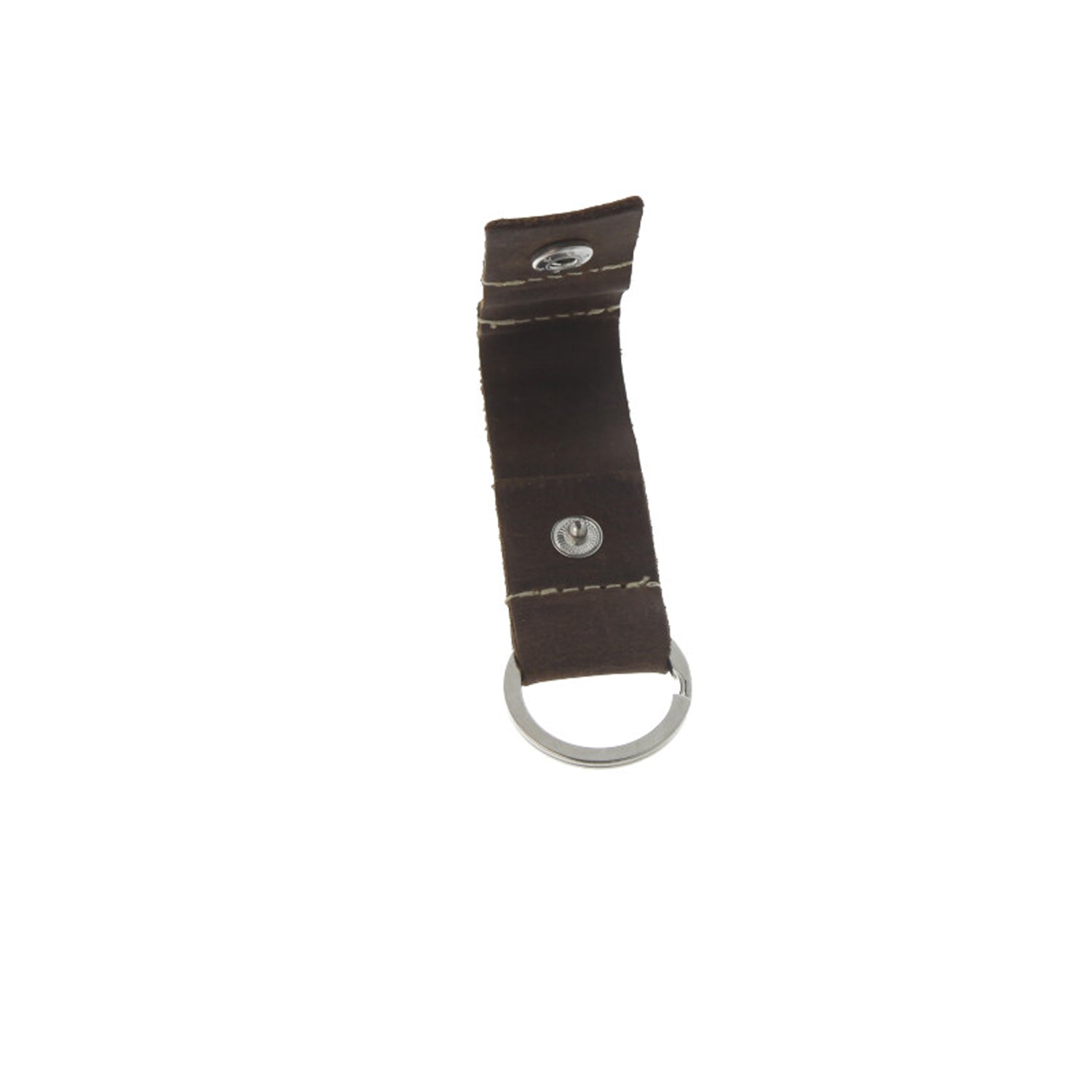 Keychain Leather Coin Vintage Brown - valenta.com
