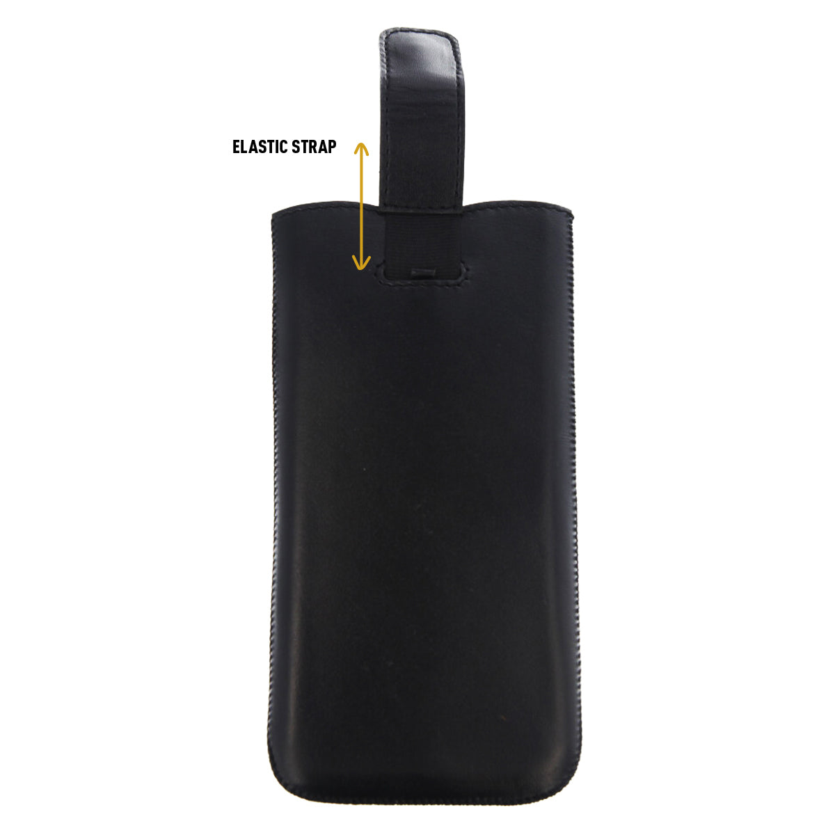 Pocket UNI Zwart XS - H140 x B72 x D9 - valenta.com