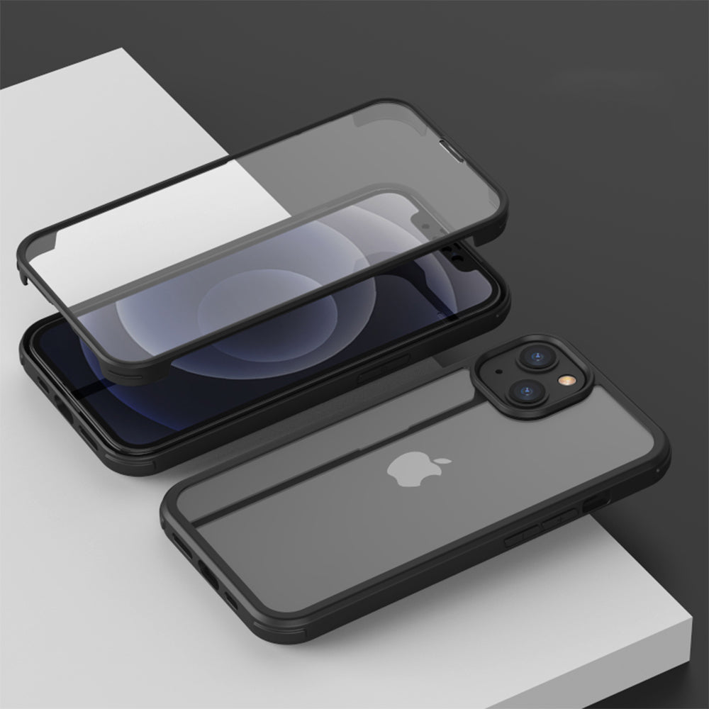Full Cover Tempered Glass Zwart iPhone 13