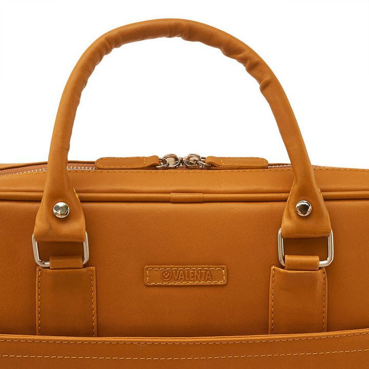 Laptoptas 15.6" Leer Camel