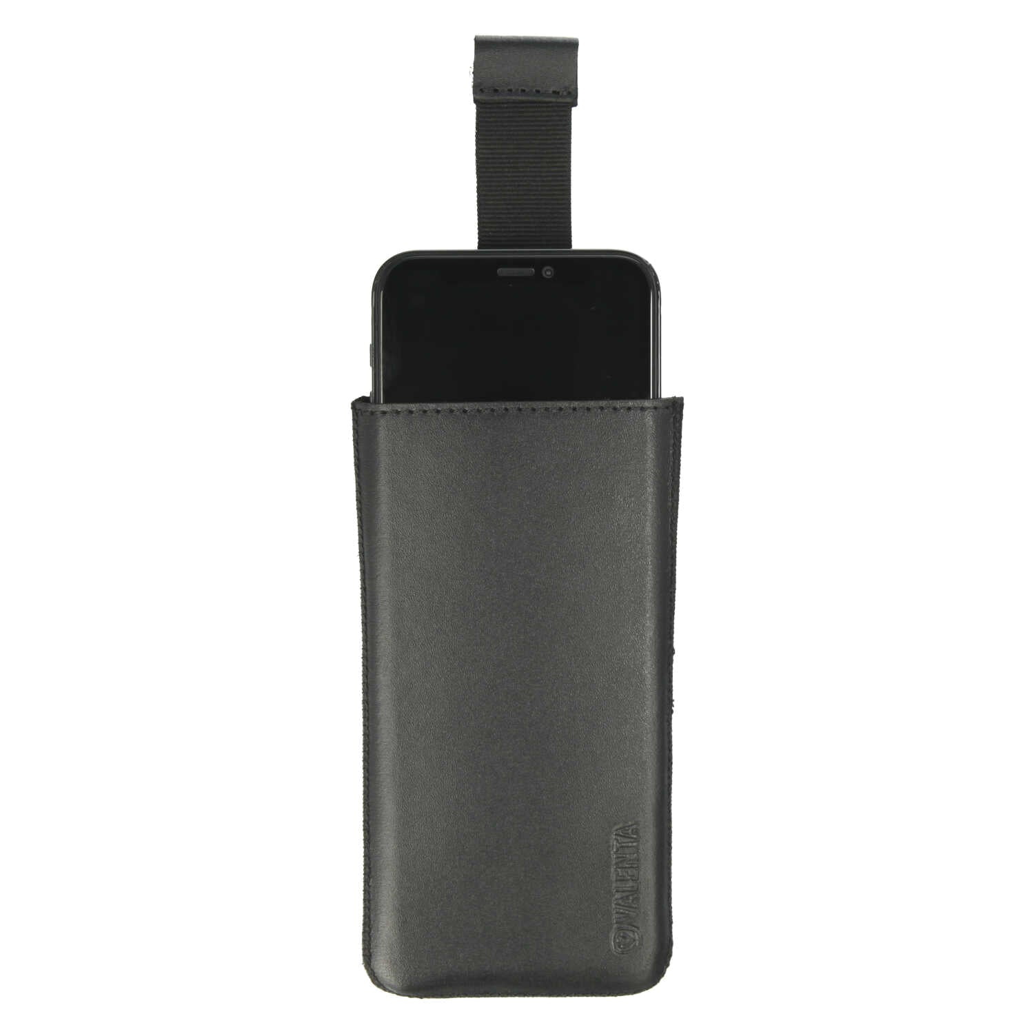 Pocket Classic Black 47 - H158 x B77 x D8 for Samsung A54 / iPhone 15 Pro Max