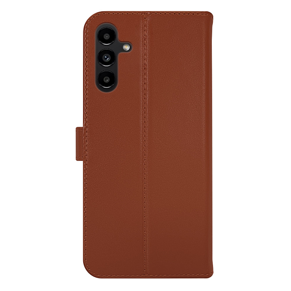 Book Case Leather Brown Galaxy A34