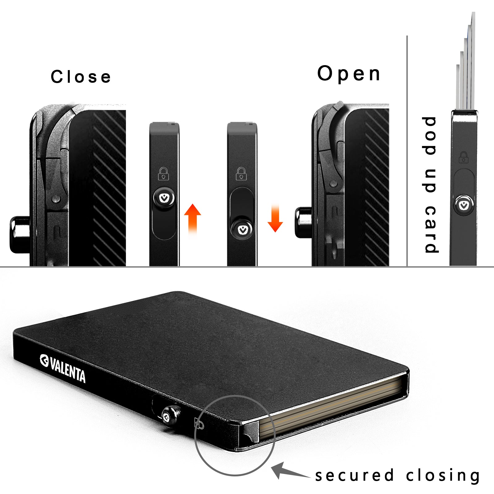 Cardprotector Aluminium MagSafe Black