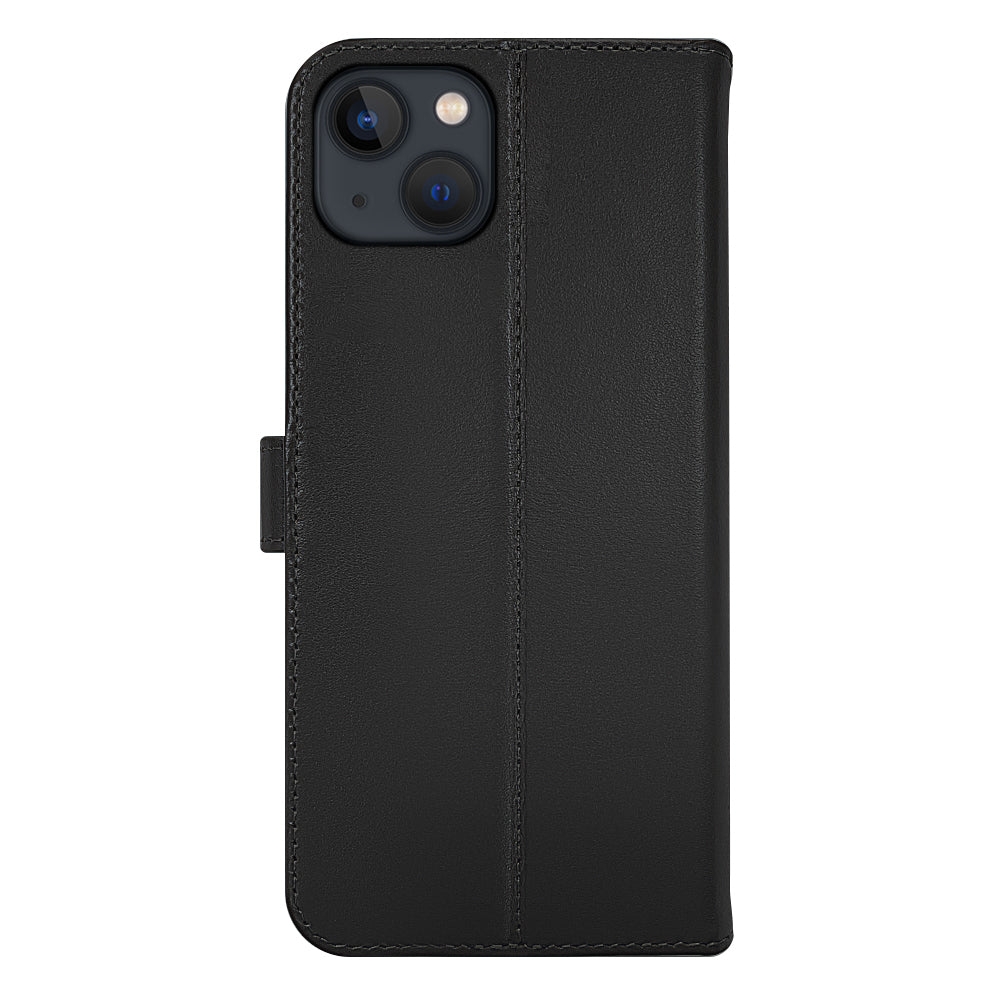 Book Case Leather Black – Apple iPhone 15 Plus