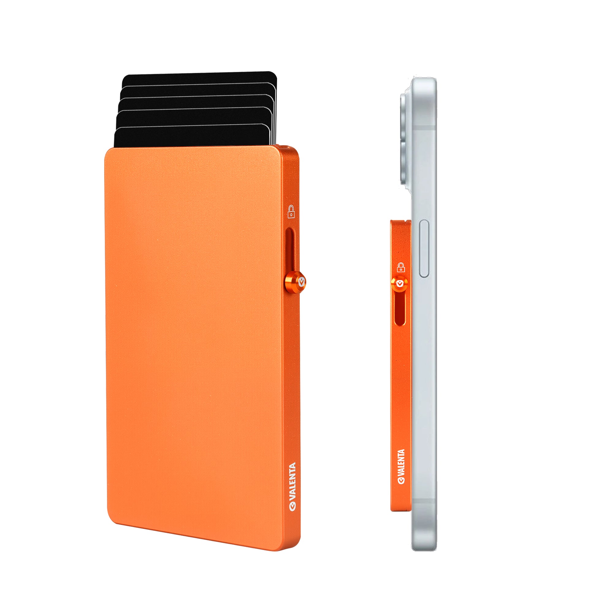 Cardprotector Aluminium Magsafe Thin Orange