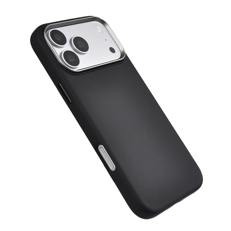 Back Cover Silk MagSafe Schwarz iPhone 18/17 Pro