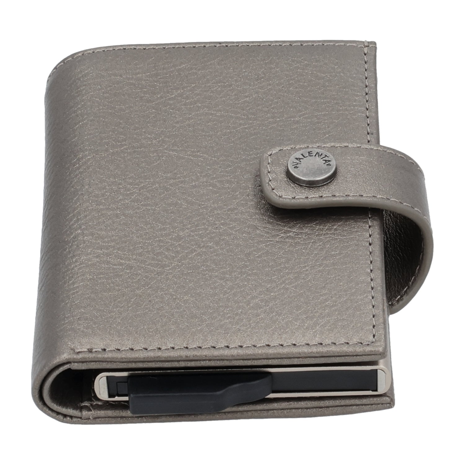 Card Case Plus Wallet Luxe Metallic Bronze