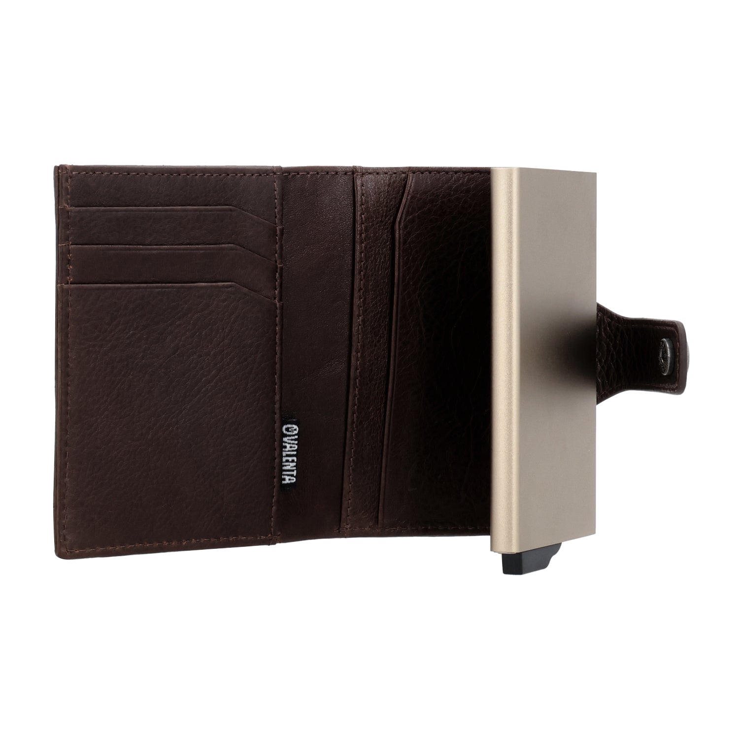 Card Case Plus Wallet Luxe Chocolate