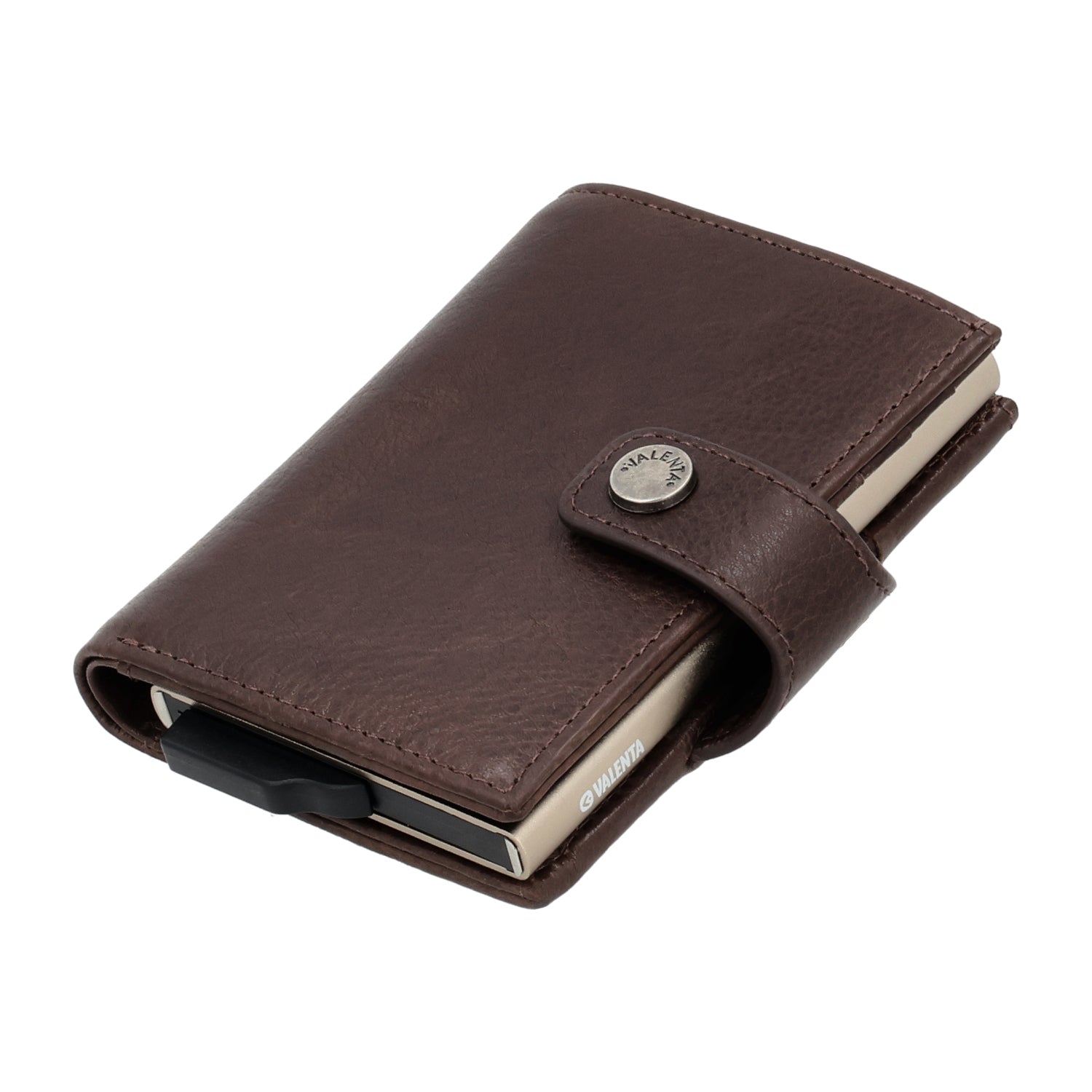 Card Case Plus Wallet Luxe Chocolate