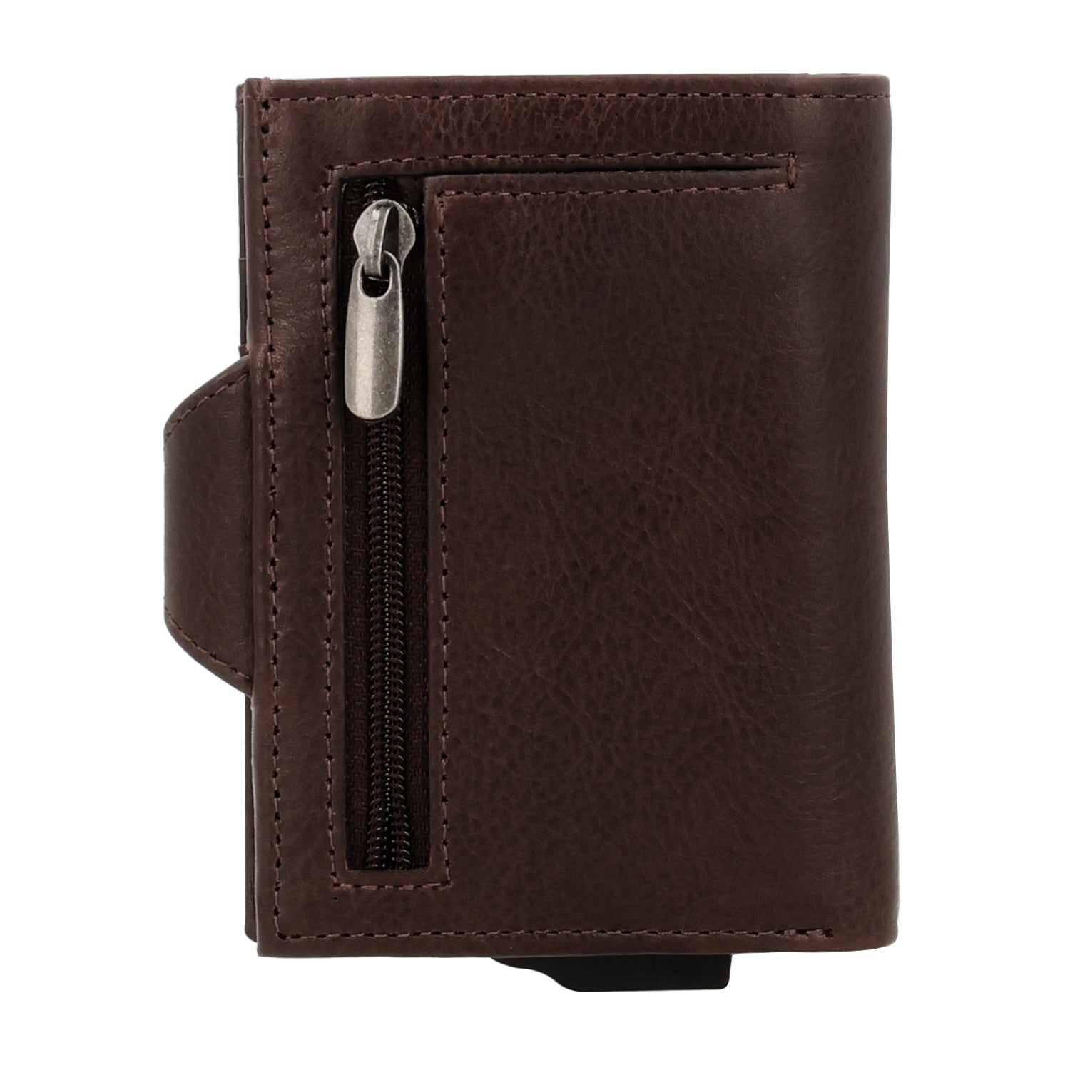 Card Case Plus Wallet Luxe Chocolate