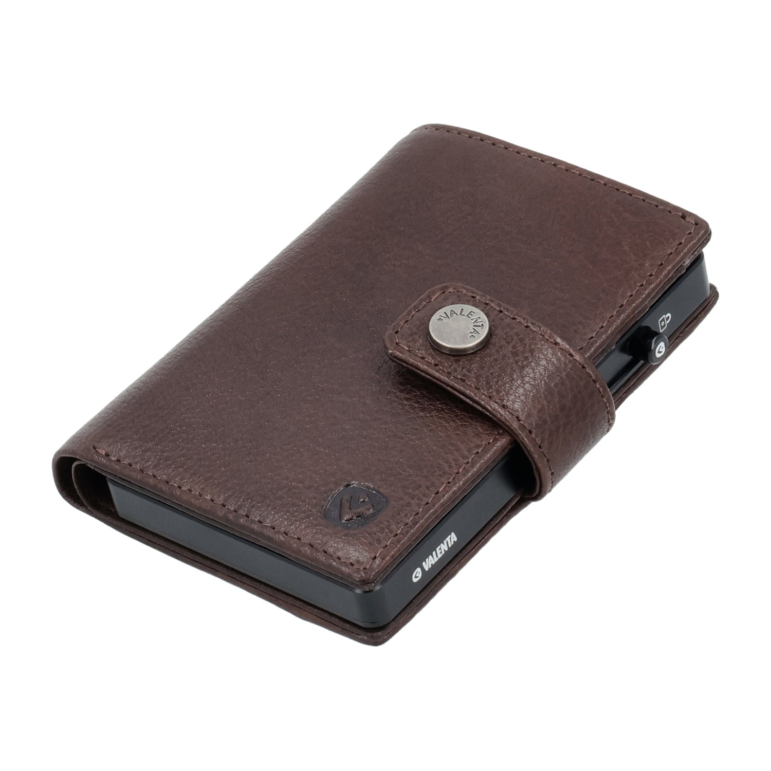 Cardprotector Black + Card Wallet Luxe Chocolate