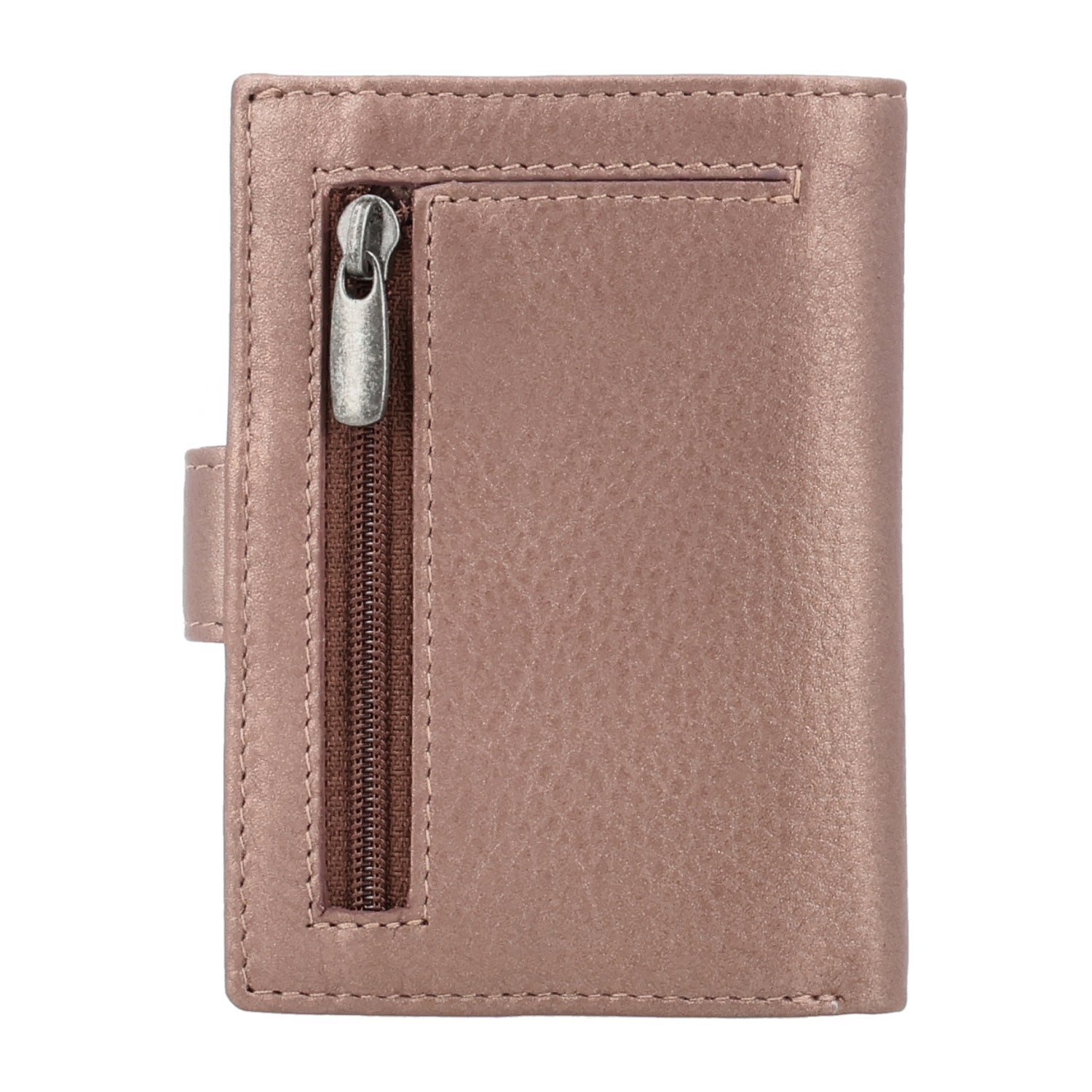 Card Wallet Leather MagSafe Luxe Metallic Copper