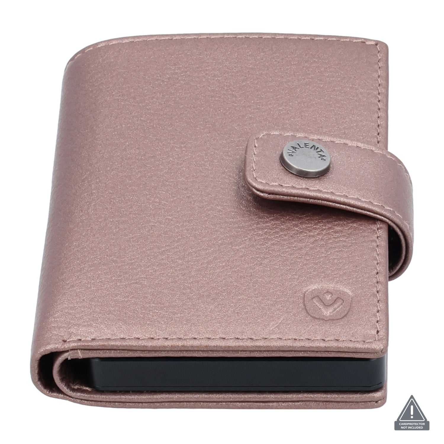 Card Wallet Leather MagSafe Luxe Metallic Copper