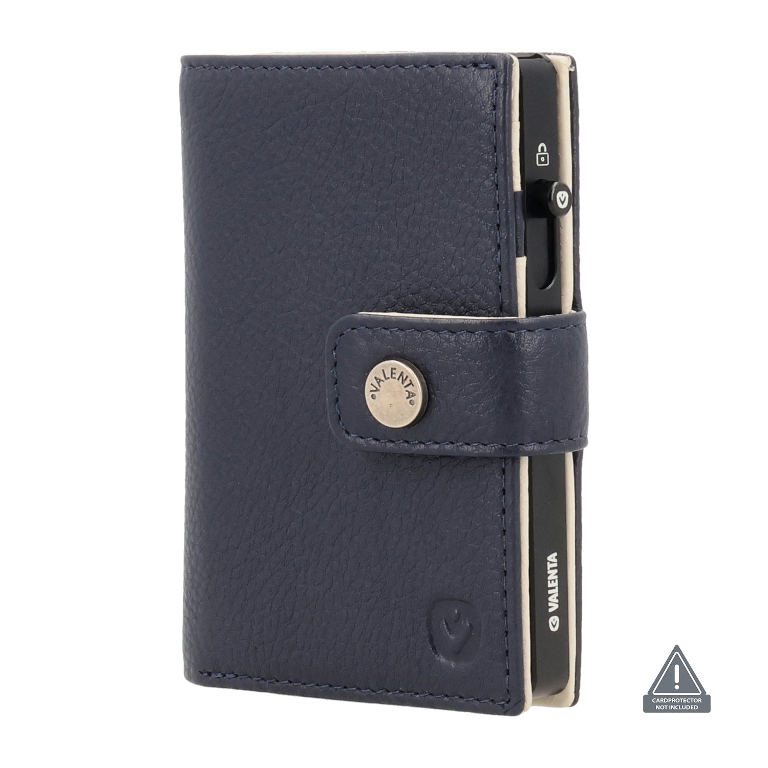Card Wallet Leder MagSafe Luxe Navy