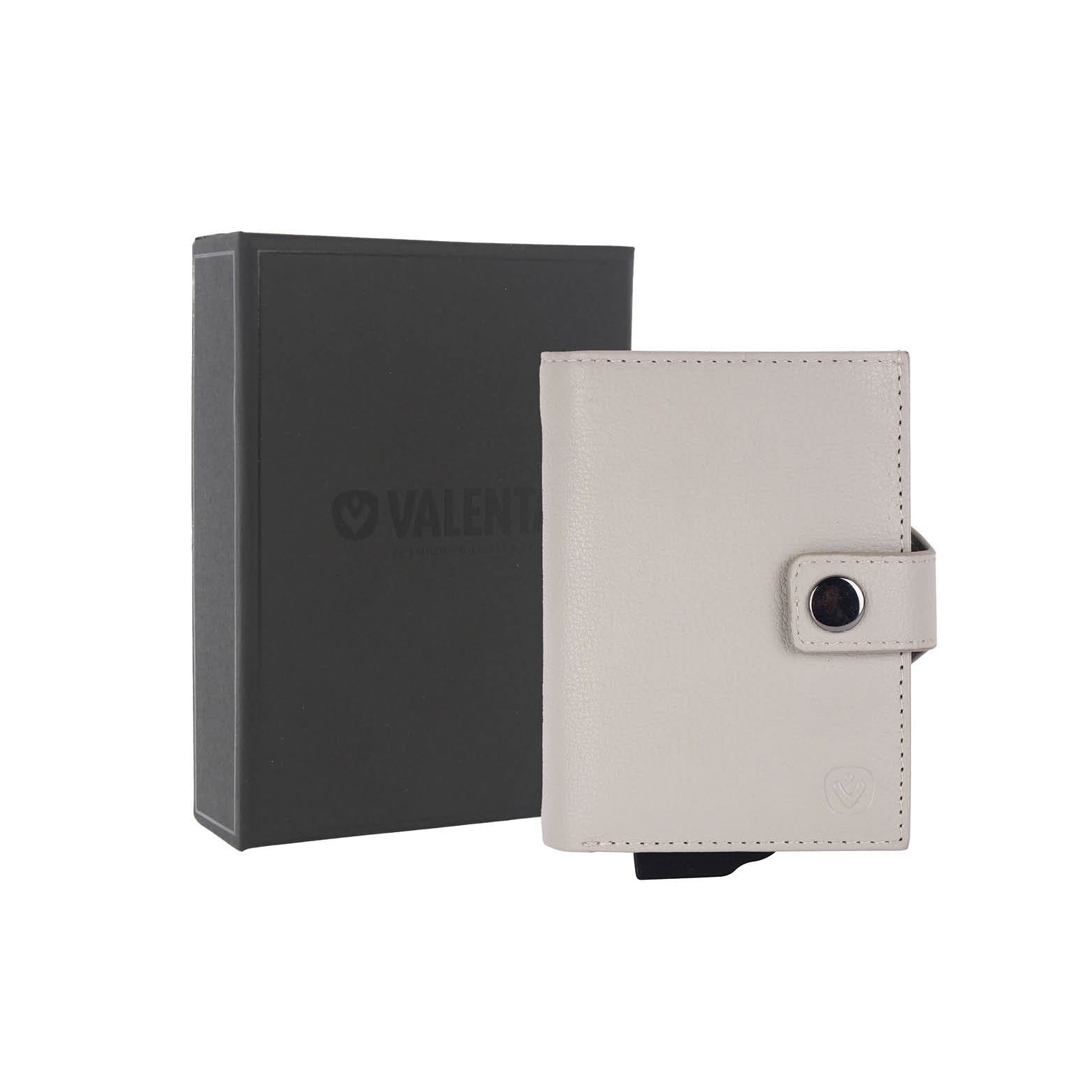 Card Case Plus Wallet Luxe Off-White