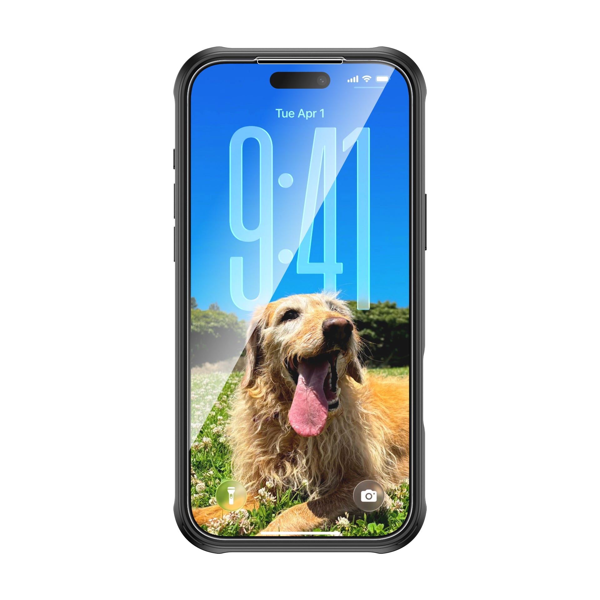 Full Cover Tempered Glass Black iPhone 17 Pro