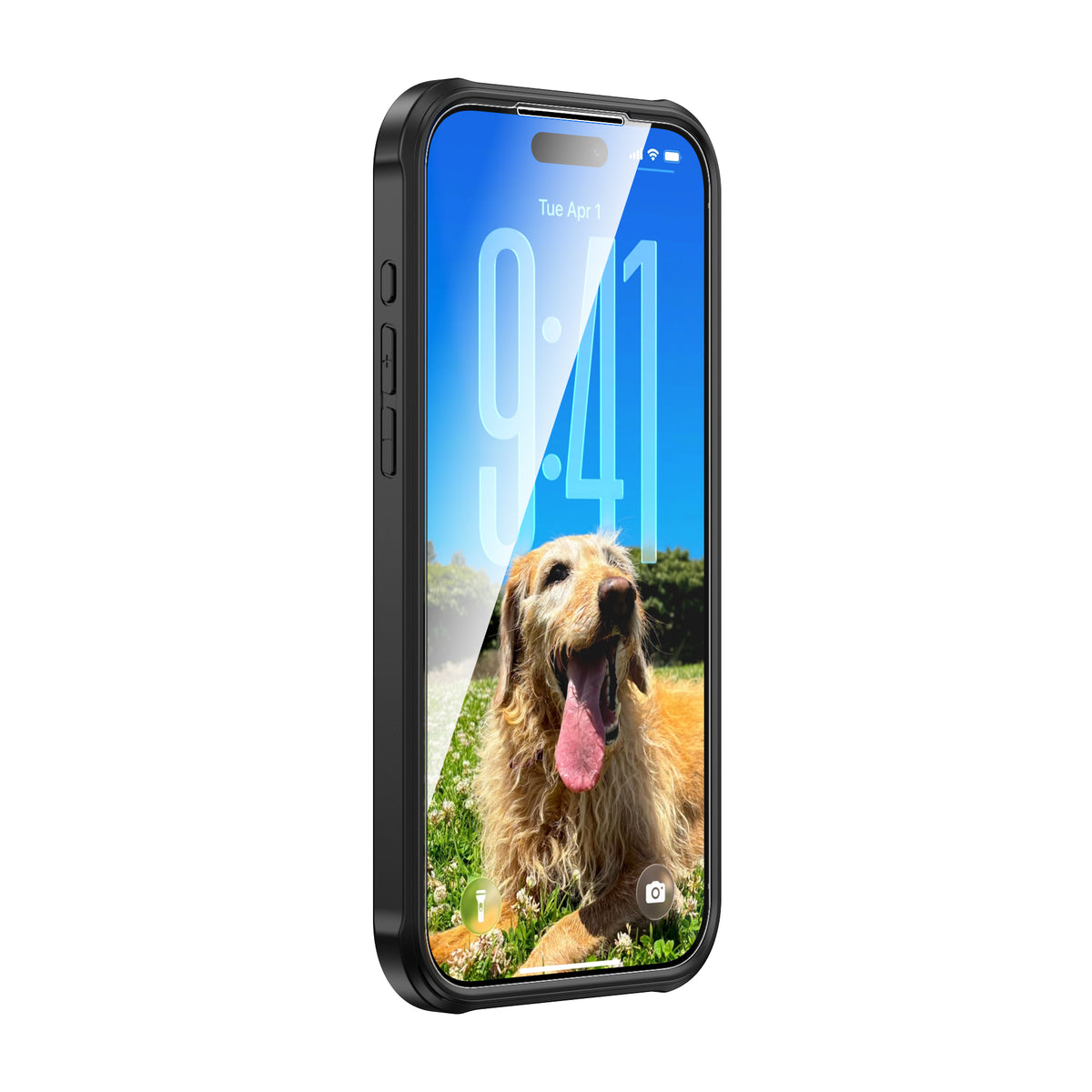 Full Cover Tempered Glass Schwarz iPhone 18 Pro