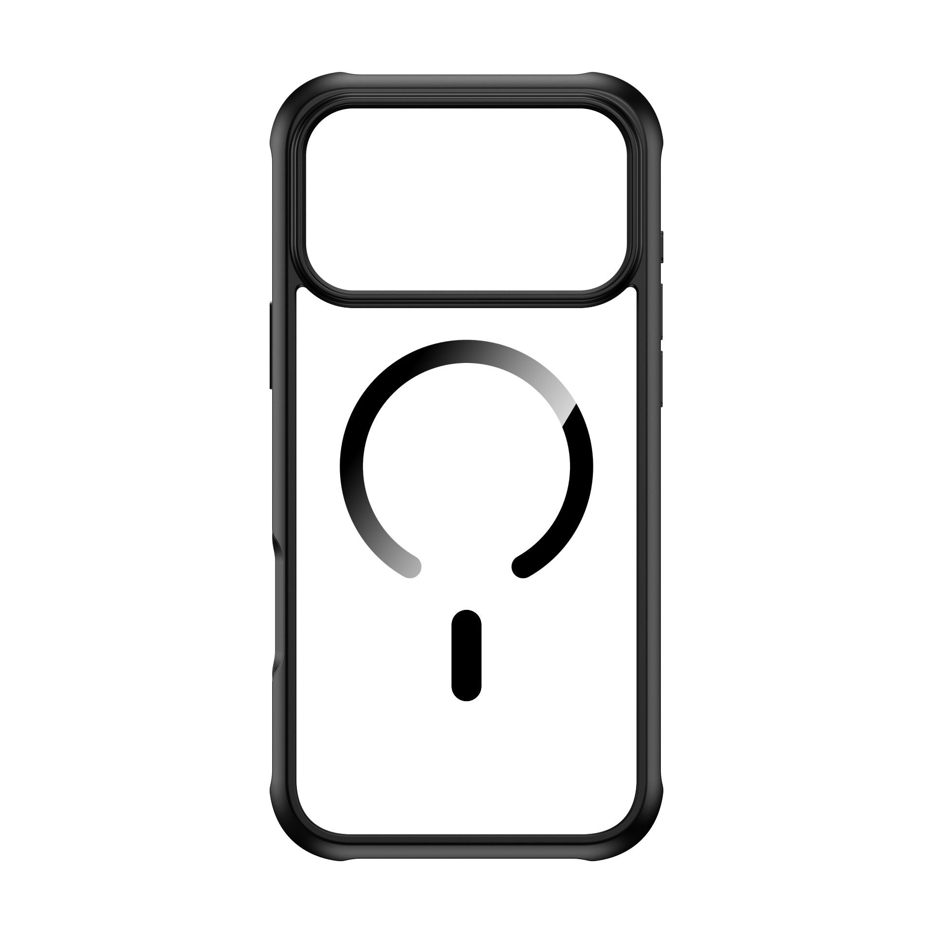 Full Cover MagSafe - Glass/PC Black iPhone 17 Pro Max