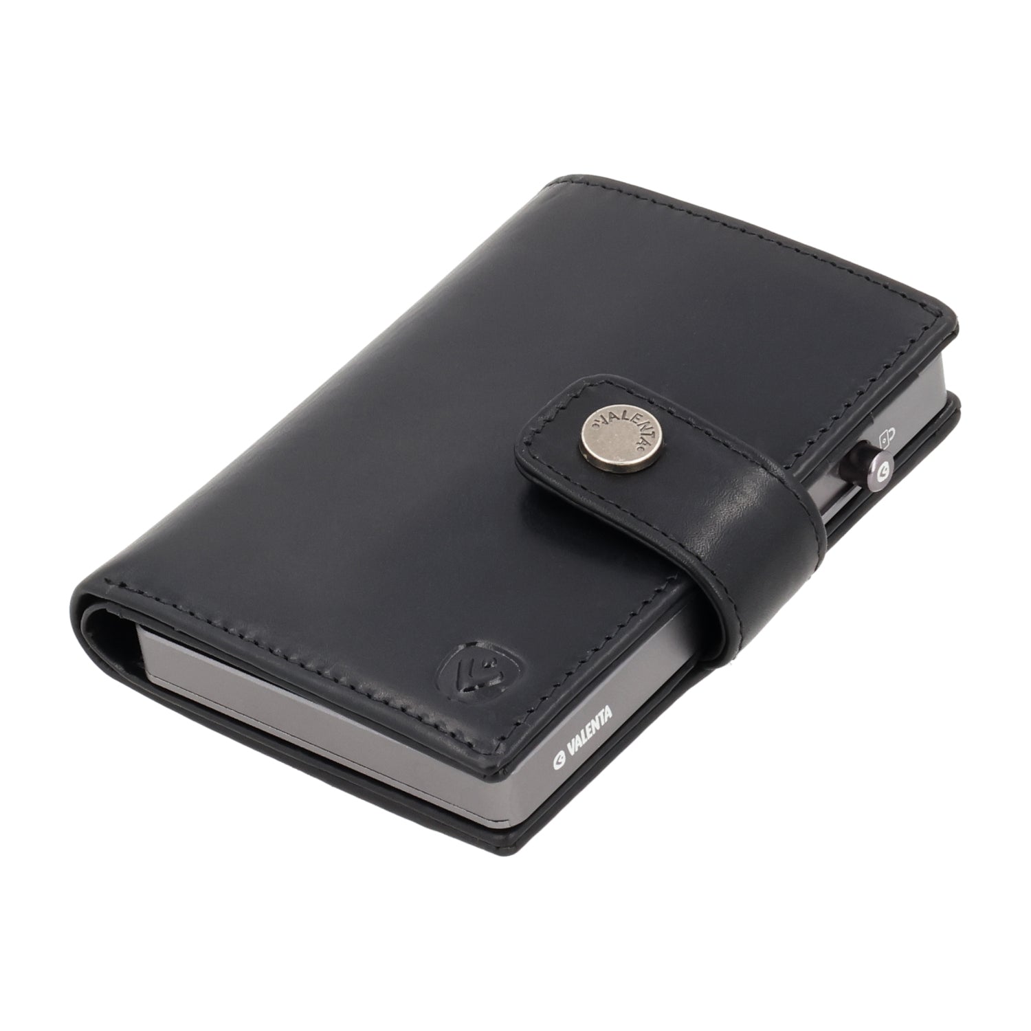 Cardprotector Stand Graphite Grey + Card Wallet Luxe Black