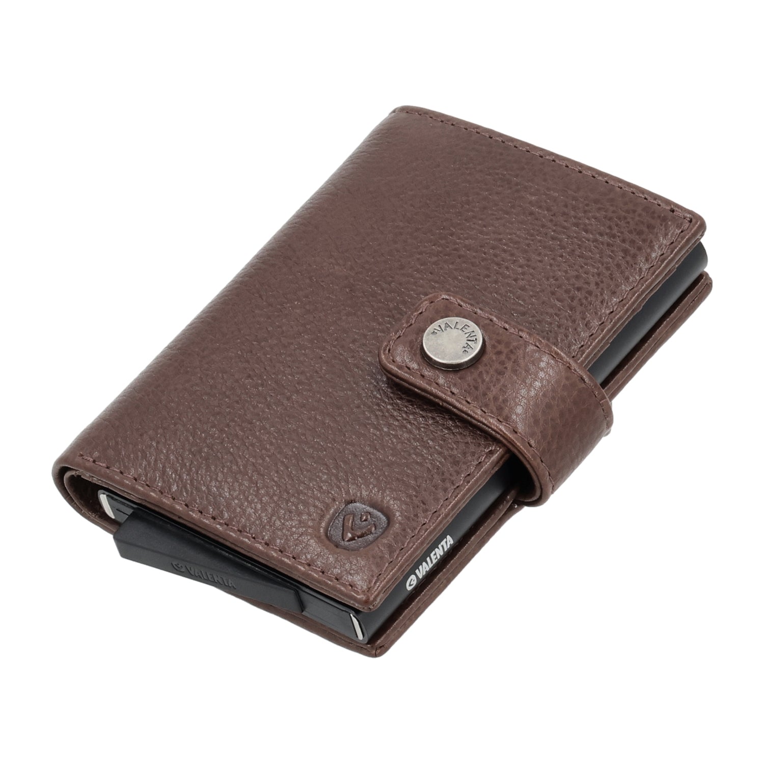 Cardprotector Plus Black + Card Wallet Luxe Chocolate