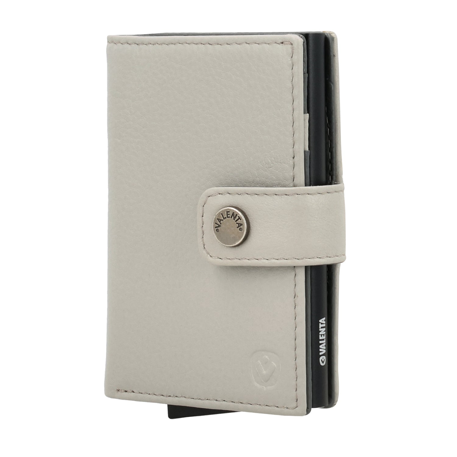 Cardprotector Plus Black + Card Wallet Luxe Off-White
