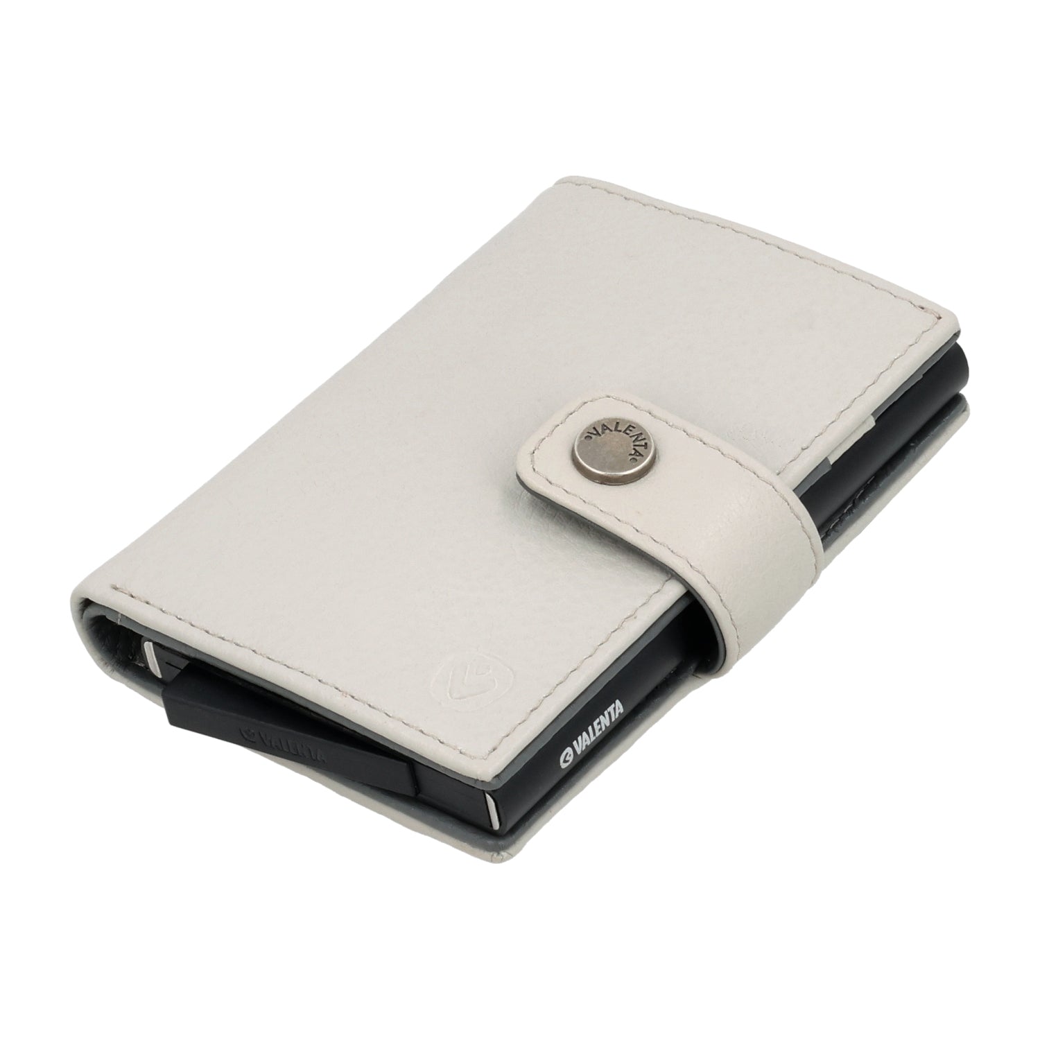 Cardprotector Plus Black + Card Wallet Luxe Off-White