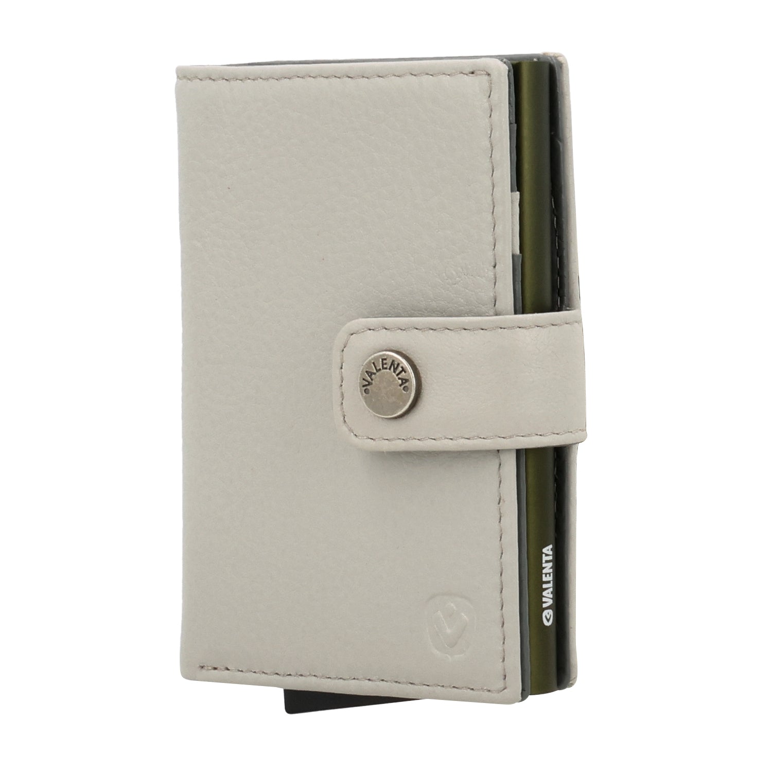 Cardprotector Plus Dark Green + Card Wallet Luxe Off-White