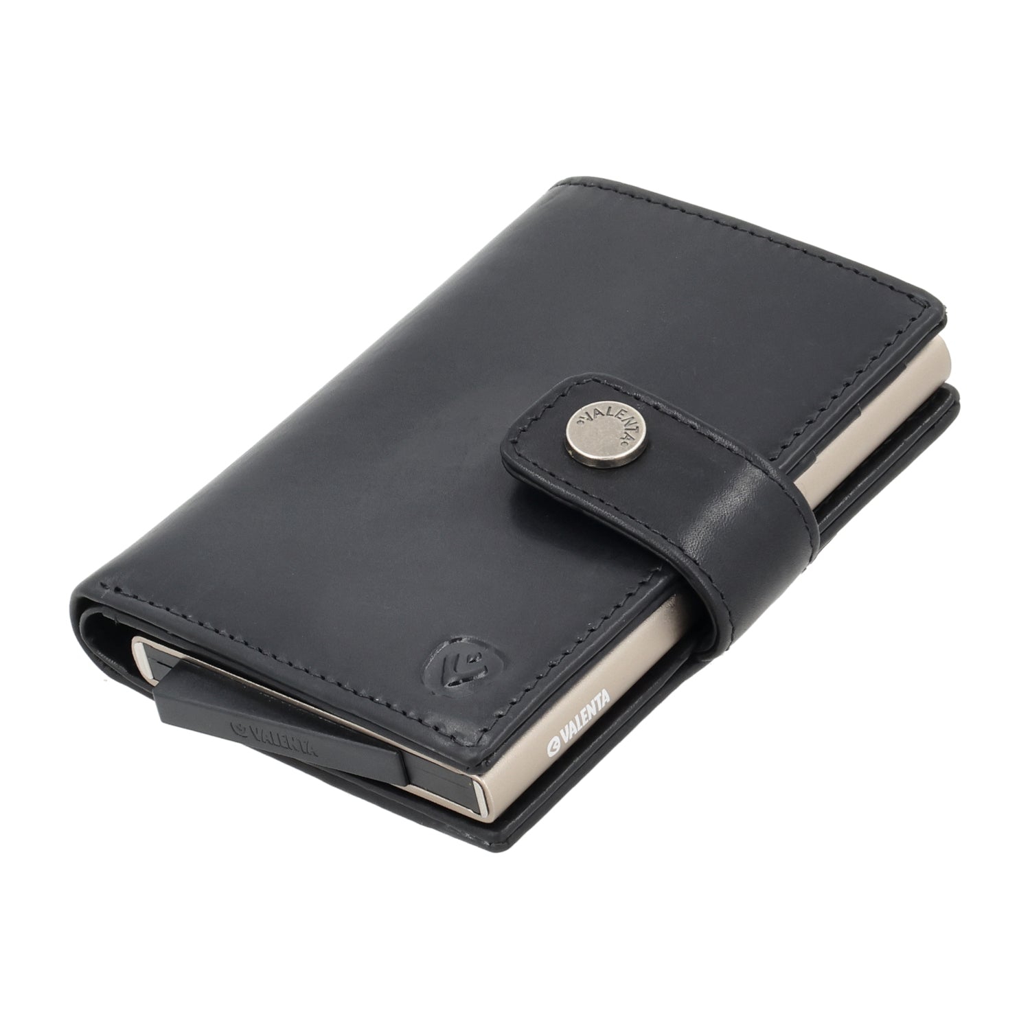 Cardprotector Plus Titanium Gold + Card Wallet Luxe Black