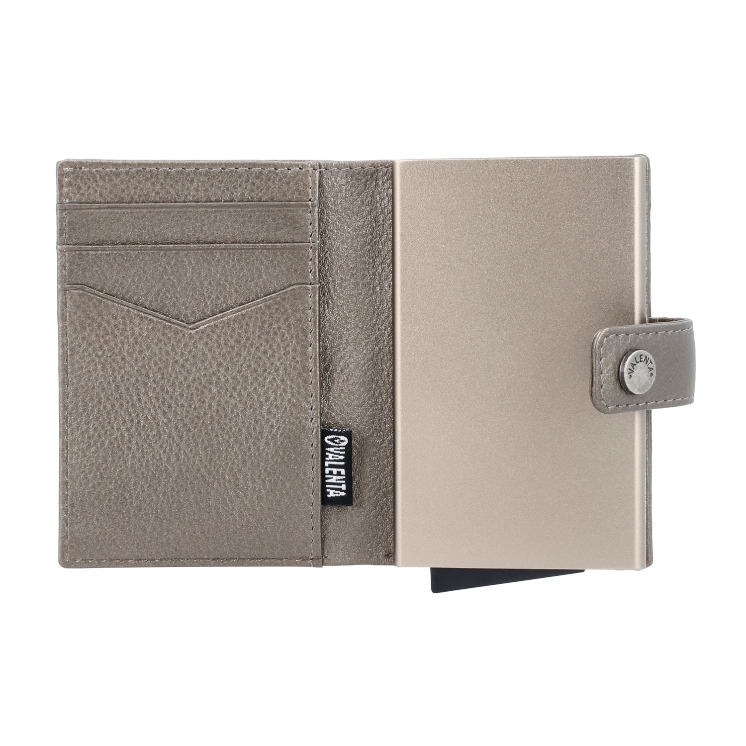 Cardprotector Plus Titanium Gold + Card Wallet Luxe Metallic Bronze