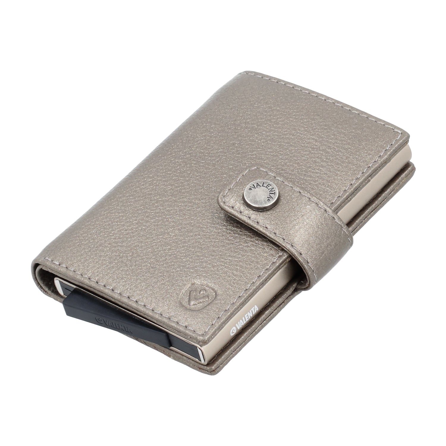 Cardprotector Plus Titanium Gold + Card Wallet Luxe Metallic Bronze