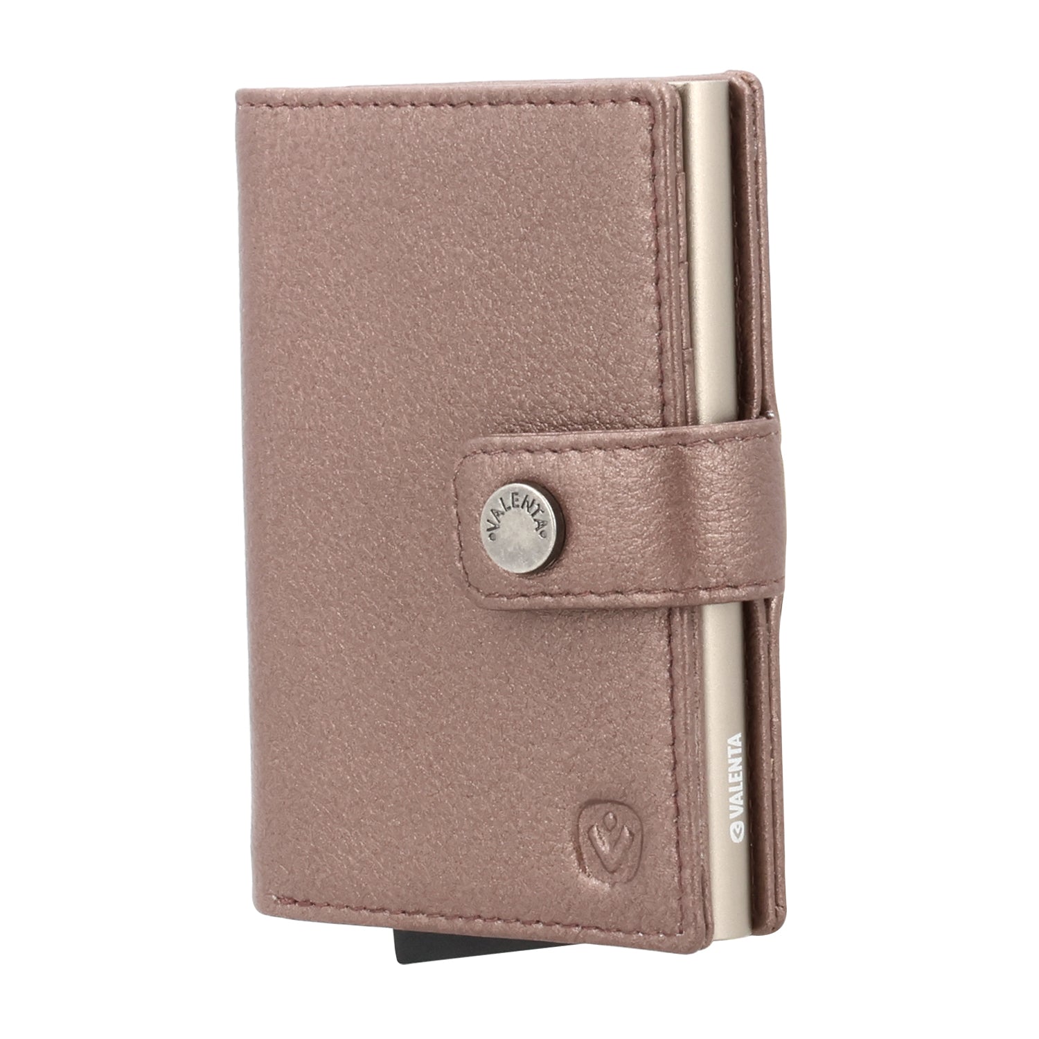 Cardprotector Plus Titanium Gold + Card Wallet Luxe Metallic Copper
