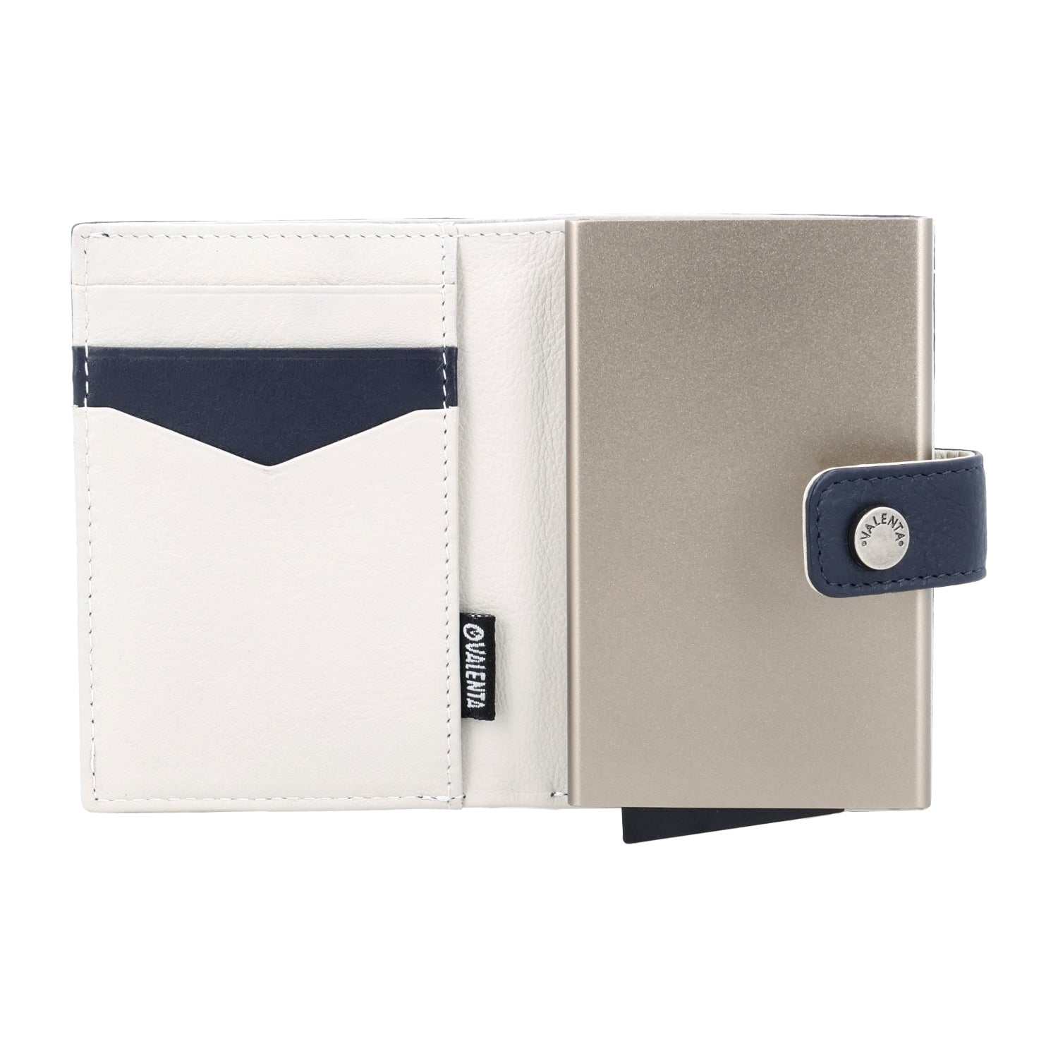 Cardprotector Plus Titanium Gold + Card Wallet Luxe Navy