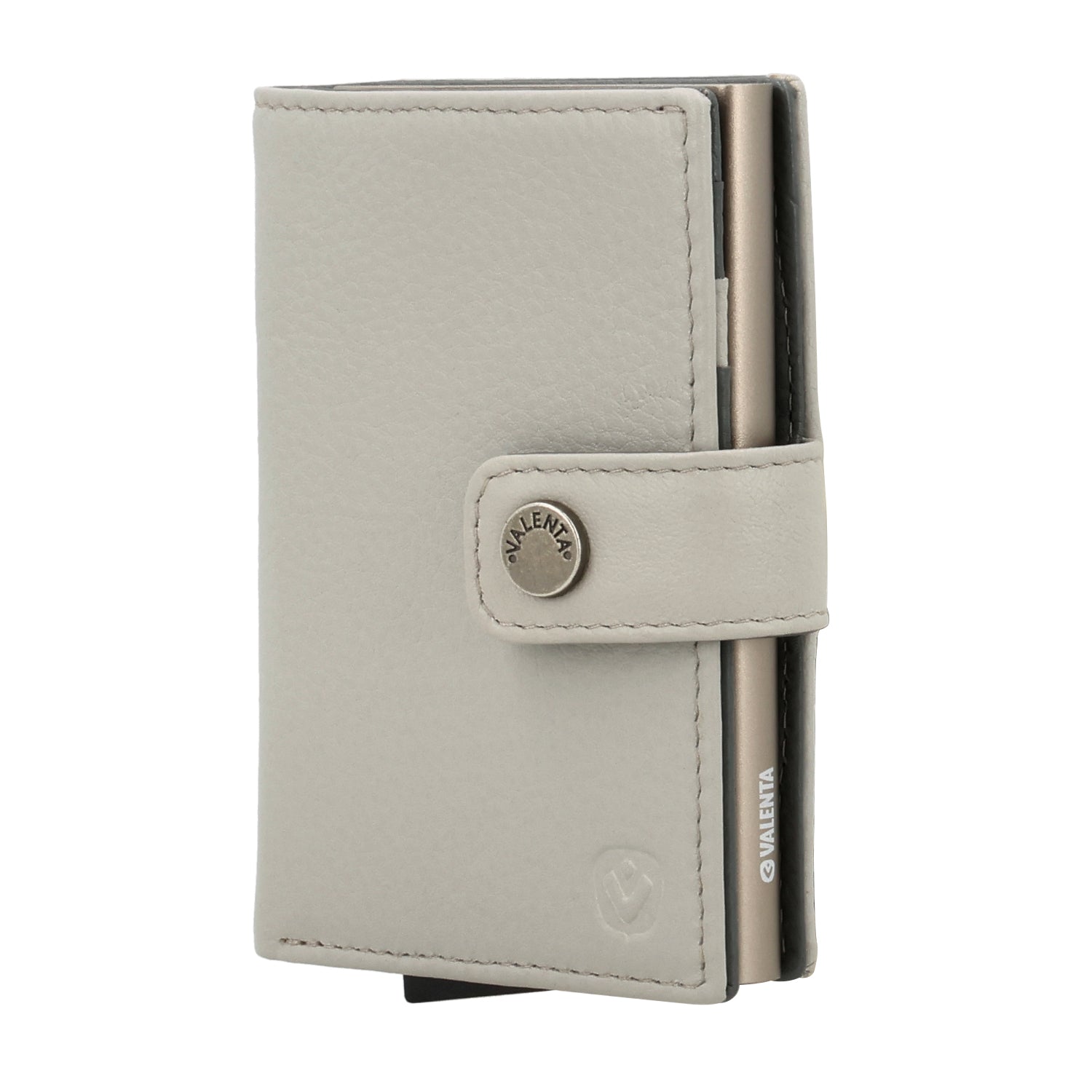 Cardprotector Plus Titanium Gold + Card Wallet Luxe Off-White