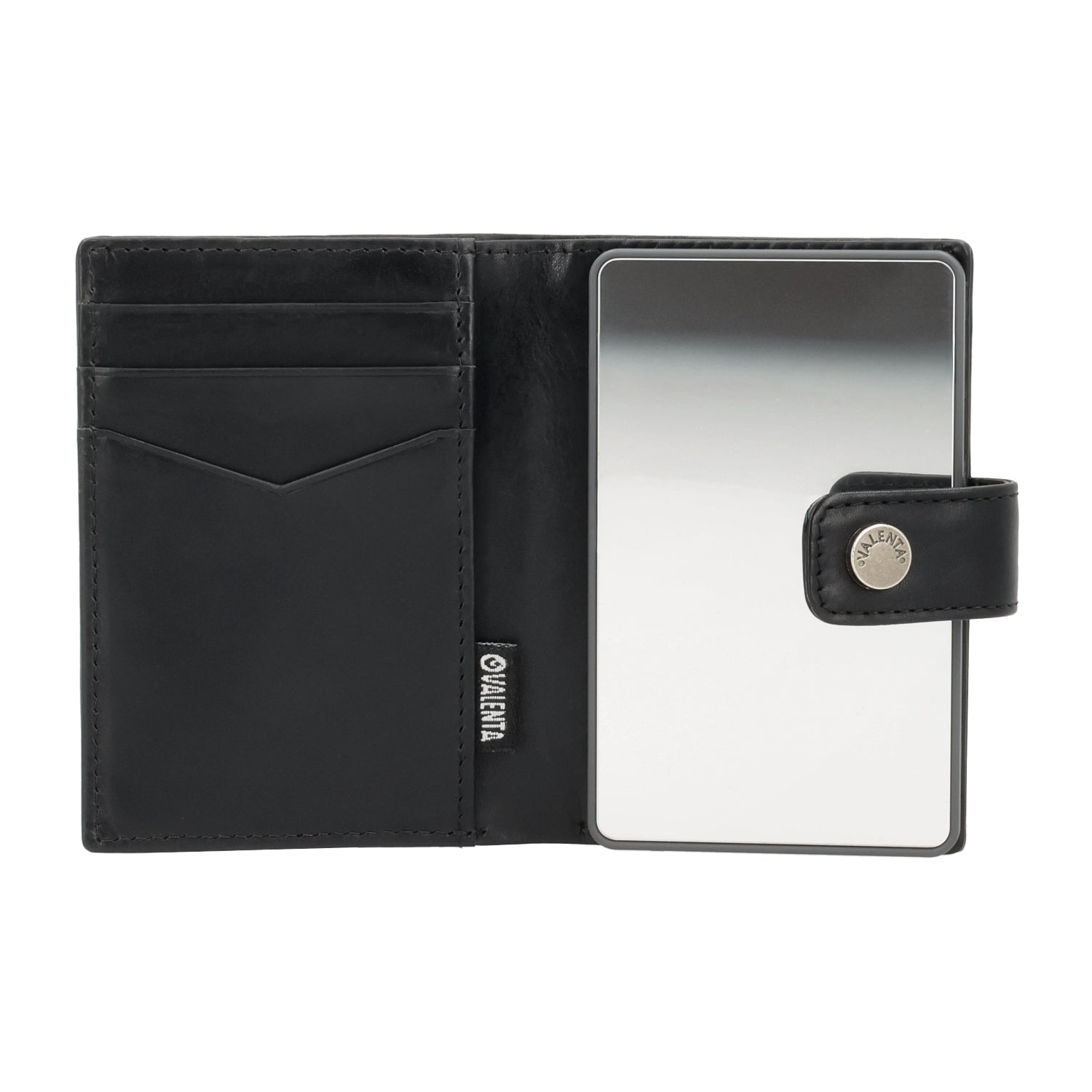 Mirror Graphite Grey + Card Wallet Luxe Black